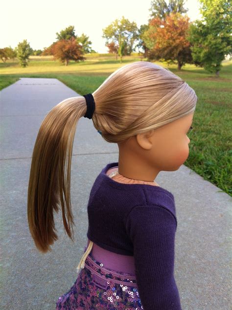 american doll hairdos|american girl doll brushing hair.